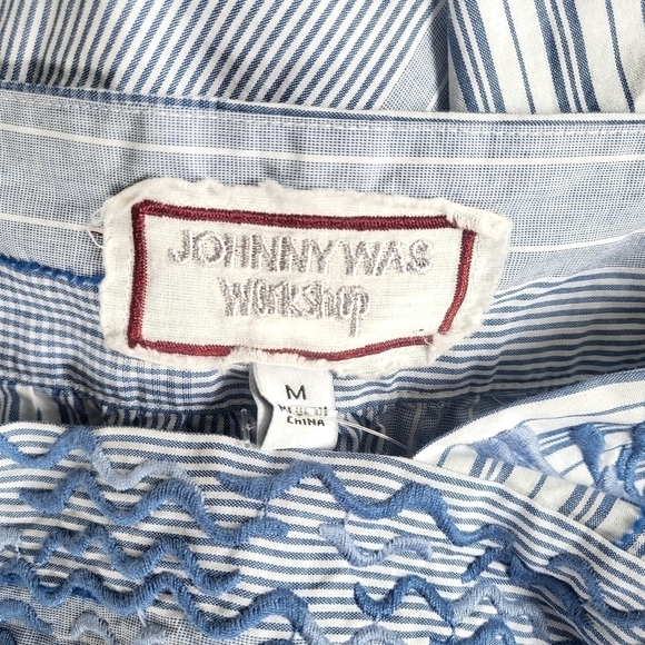 New Johnny Was Marbella Square Neck Park Dress Medium / 8-10 US - Picture 12 of 15